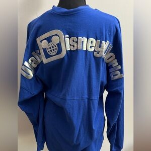 Walt Disney World Spirit Jersey Medium Sparkle Blue